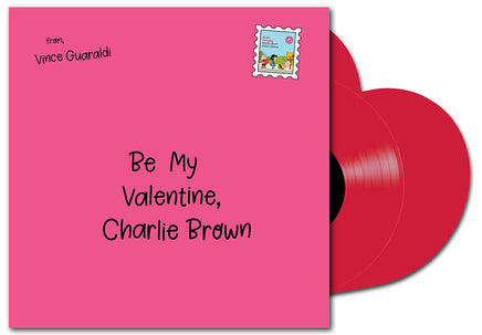 Vince Guaraldi Be My Valentine Charlie Brown (Selections From The Original Soundtrack) [Indie Exclusive Red Heart-Shaped 12" EP 45 Rpm] - Vinyl