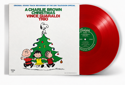 Vince Guaraldi Trio A Charlie Brown Christmas Vinyl LP (CHRISTMAS RED VINYL) - Vinyl