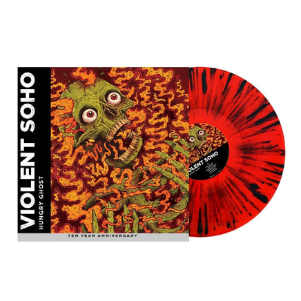 Violent Soho Hungry Ghost (10 Year Anniversary Edition) (Yellow With Orange & Red Splatter Vinyl) - Vinyl