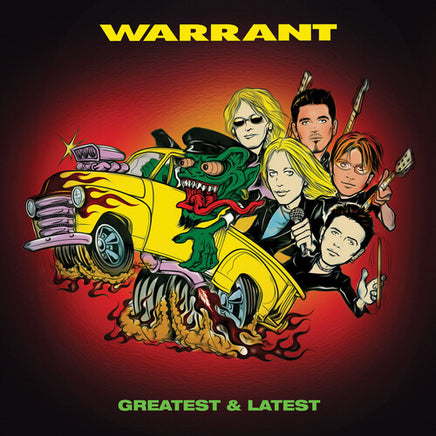 Warrant Greatest & Latest (Limited Edition, Red & Black Splatter Colored Vinyl) - Vinyl