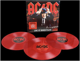 AC/DC Live at River Plate (Limited Edition, Red Vinyl) [Import] (3 Lp's) - Vinyl