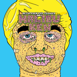 Aesop Rock/ Malibu Ken / Tobacco Malibu Ken (Custom Blue Colored Vinyl) - Vinyl