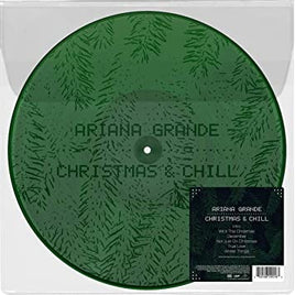Ariana Grande Christmas & Chill (Dark Green Picture Disc Vinyl EP with Exclusive Etching) - Vinyl