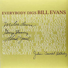 Bill Evans Trio Everybody Digs Bill Evans [Import] - Vinyl