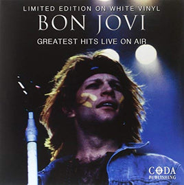 Bon Jovi Greatest Hits Live On Air ( White Vinyl) - Vinyl
