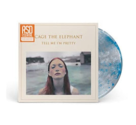 Cage the Elephant Tell Me I'm Pretty (Limited Edition, Clear with White And Blue Swirls Colored Vinyl) - Vinyl