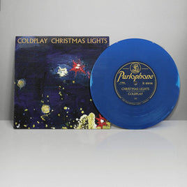 Coldplay Christmas Lights (7" Blue Vinyl Single) - Vinyl