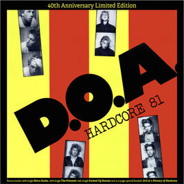 D.O.A. Hardcore '81: 40th Anniversary Edition - Vinyl