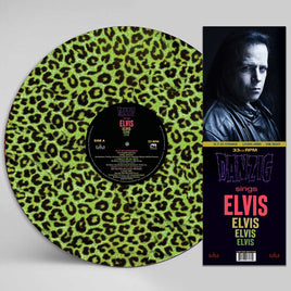 Danzig Sings Elvis - A Gorgeous Green Leopard Picture Disc Vinyl (Green, Picture Disc Vinyl LP) - Vinyl