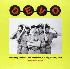 Devo Devo - Mabuhay Gardens, San Francisco, Ca. August 3Rd 1977 Fm Broadcast - Vinyl