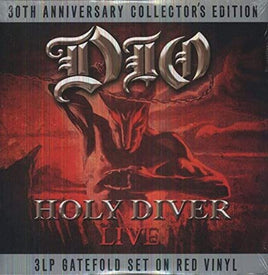 Dio Holy Diver: Live 3LP (Red Vinyl) - Vinyl