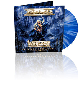 Doro Warlock - Triumph & Agony Live (Marble Blue & White Vinyl) - Vinyl