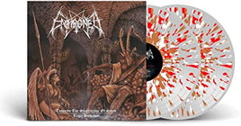 ENTHRONED TOWARDS THE SKULLTHRONE / REGIE SATHANAS (CLEAR VINYL WITH BROWN/RED/WHITE SPLATTER) - Vinyl