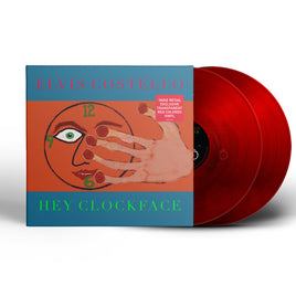 Elvis Costello Hey Clockface (Gatefold LP Jacket, Clear red Vinyl, Indie Exclusive) - Vinyl