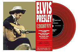 Elvis Presley 45 Tours - The Signature Collection N°09 - Country (Red Vinyl) - Vinyl