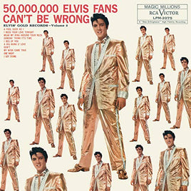 Elvis Presley 50,000,000 Elvis Fans Can't Be Wrong: Elvis' Gold Records, Volume 2 - Vinyl