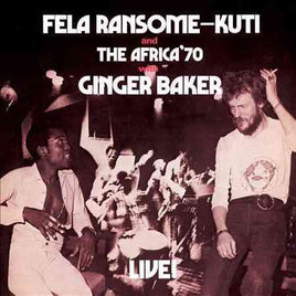 Fela Kuti FELA LIVE WITH GINGER BAKER - Vinyl