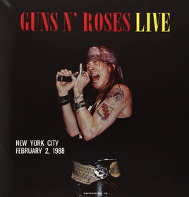 Guns N' Roses Live In New York City / February 2 1988 (Red Vinyl) - Vinyl