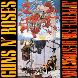 GUNS N ROSES-APPETITE FOR DESTRUCTION BANNED COVER