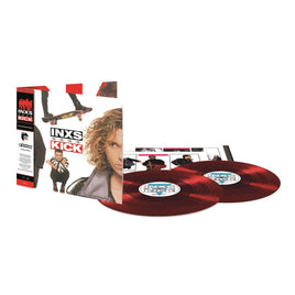 INXS Kick (Remastered 2LP 45RPM Red Vinyl)(RSC 2018 Exclusive) - Vinyl