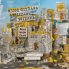 King Gizzard & The Lizard Wizard/Mild High Club Sketches Of Brunswick East [LP] [Yellow w/ Blue Splatter] - Vinyl