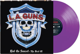 L.A. Guns Riot On Sunset: The Best Of (Colored Vinyl, Purple, Gatefold LP Jacket) - Vinyl