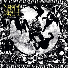 Napalm Death Utilitarian (Decibel Edition) (Indie Exclusive, Black Ice Colored Vinyl) - Vinyl
