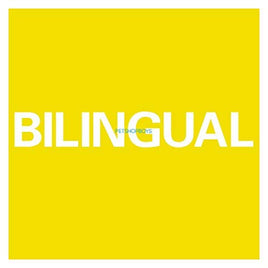 Pet Shop Boys Bilingual (2018 Remastered Version)(LP) - Vinyl