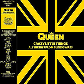 Queen Crazy Little Things: All The Hits From Buenos Aires (Limited Edition, Clear Vinyl) [Import] - Vinyl