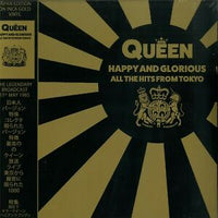 
              Queen Happy And Glorious - All The Hits From Tokyo (Limited Edition, Inca Gold Vinyl) [Import] - Vinyl
            