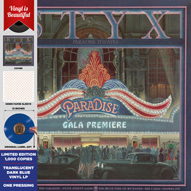 Styx Paradise Theatre (Blue Vinyl) - Vinyl