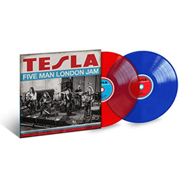 Tesla Five Man London Jam [Clear Red/Clear Blue 2 LP] - Vinyl