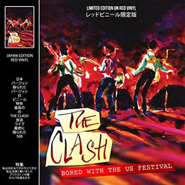 The Clash Bored With The US Festival (Limited Edition, Red Vinyl) [Import] - Vinyl