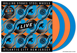 The Rolling Stones Steel Wheels Live (Live From Atlantic City, NJ, 1989) [4LP [Tangerine/Sky Blue] - Vinyl