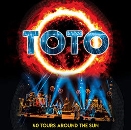 Toto 40 Tours Around The Sun [3 LP][Blue/Orange Starburst Swirl] - Vinyl