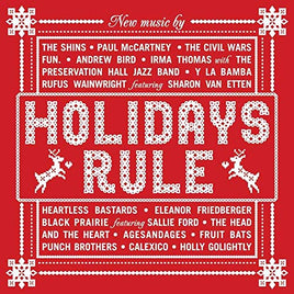Various Artists Holidays Rule [2 LP] [Translucent Red] - Vinyl