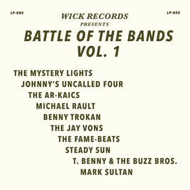 Various Artists Wick Records Presents Battle of the Bands Vol. 1 (BLACK SWIRL VINYL) | RSD DROP - Vinyl